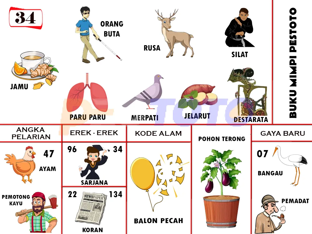 buku mimpi erek erek togel 34